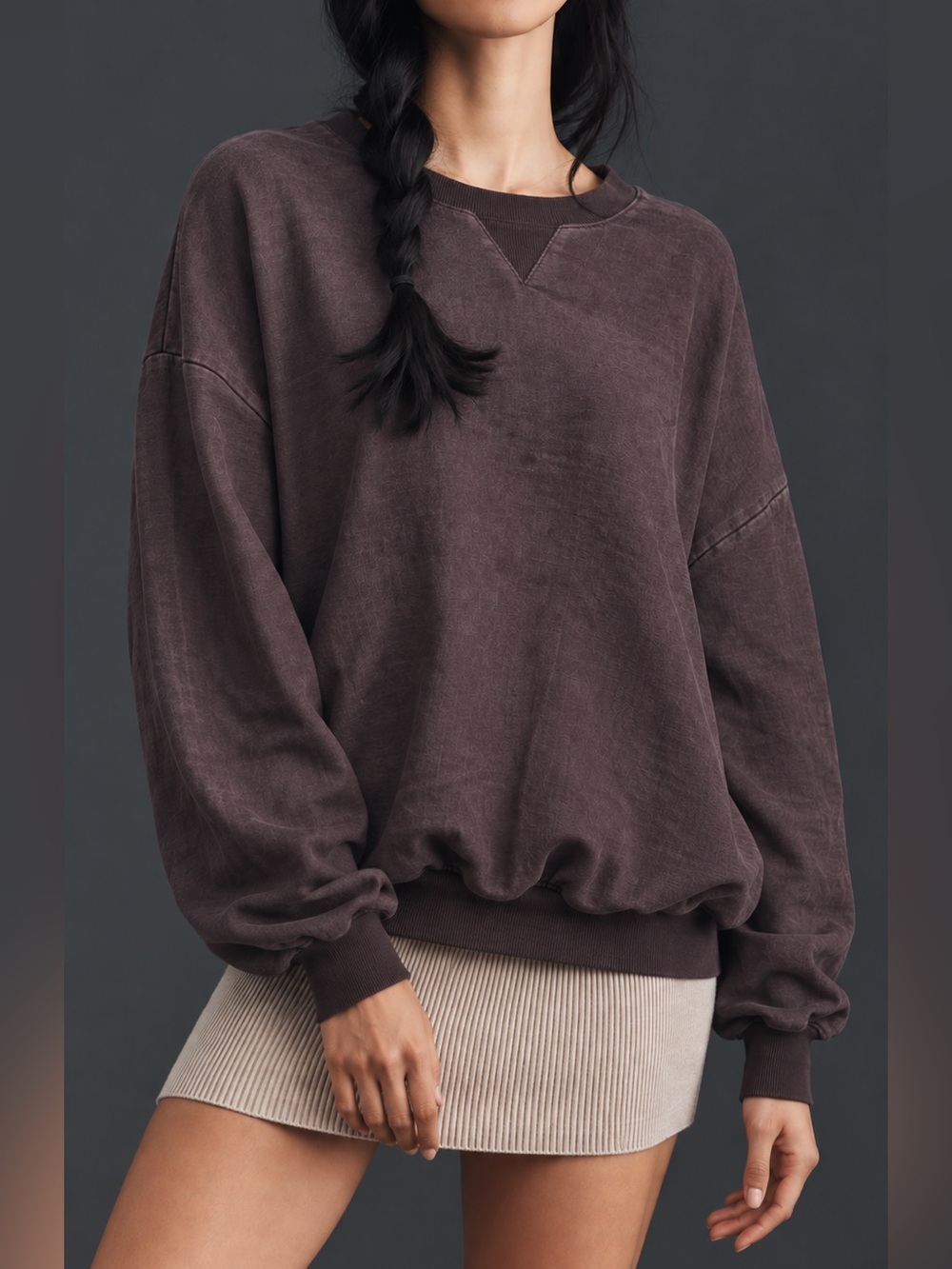 Lucky Room Korea oversized linen (?) oversized pullover